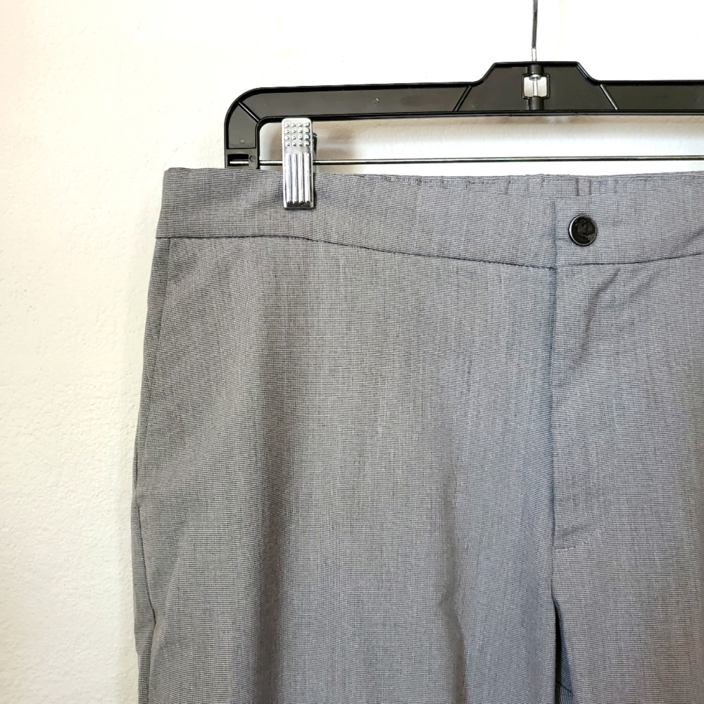38 x 30 Men's Grey JOE Joseph Abboud Polyester Viscose Spandex Pants